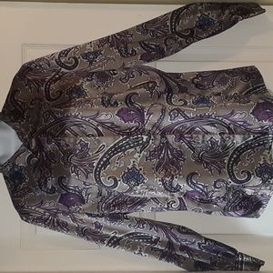 Ann Taylor Paisley Blouse